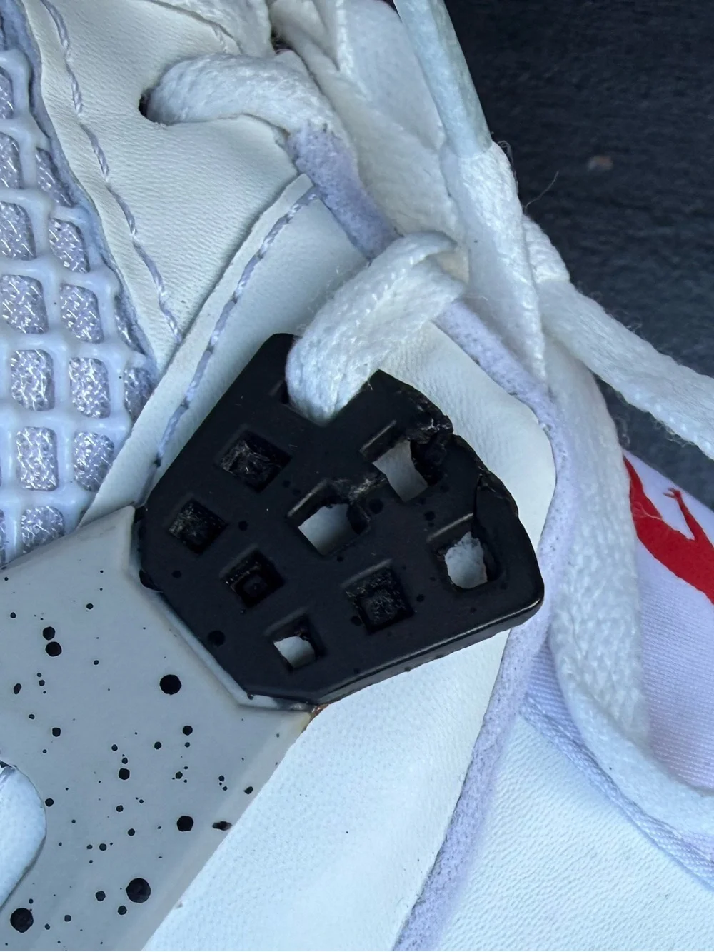 Jordan 4 Retro ‘White Cement’ Sz 9.5